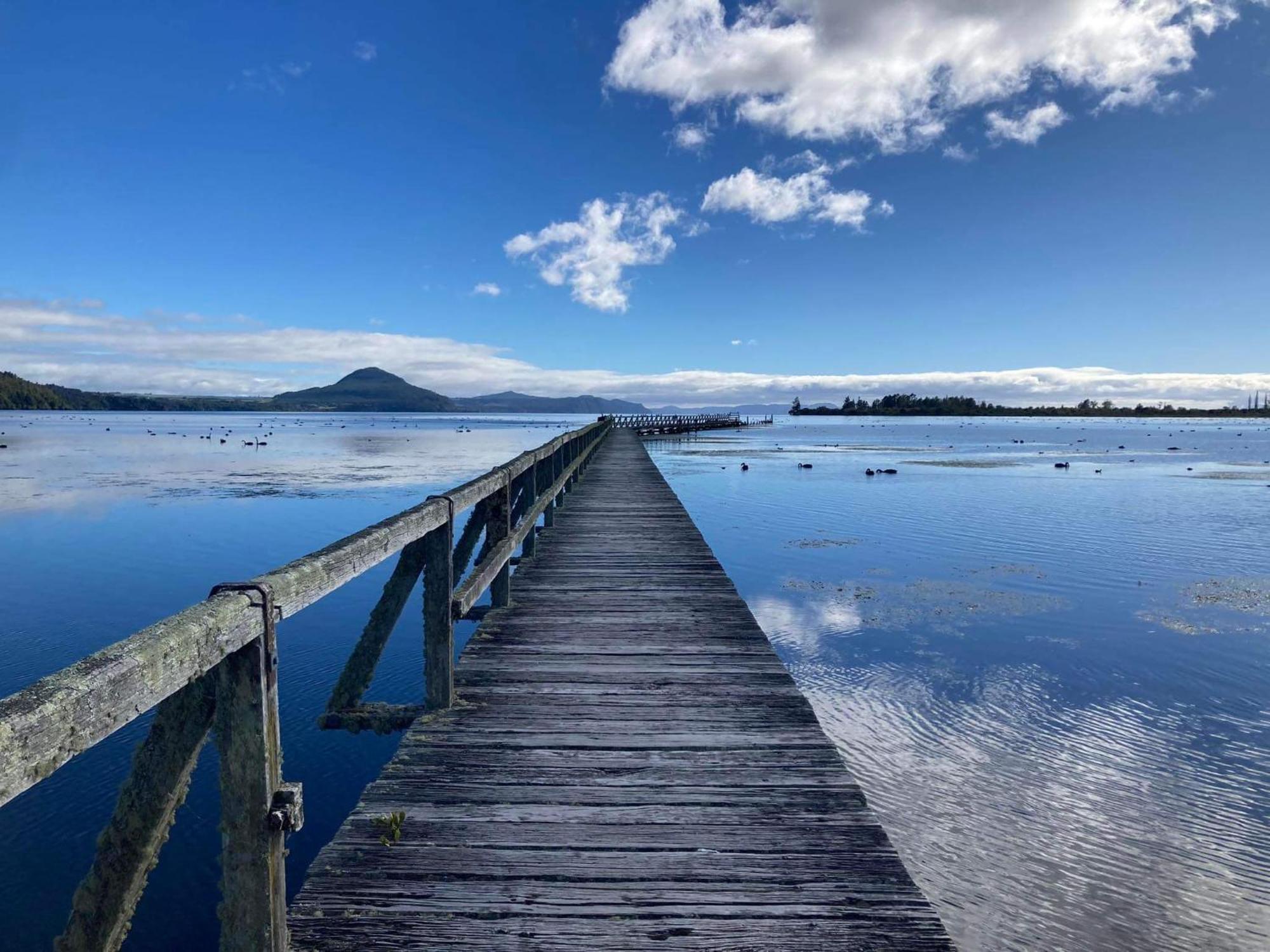Whare&Geothermal Pool By Lake Taupo Turangi Extérieur photo